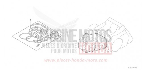 GASKET KIT A CRF50FP de 2023